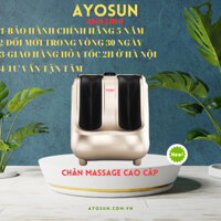 May massage chân cao 5D Ayosun Hàn Quốc chính hãng(Bảo hành 5 năm)