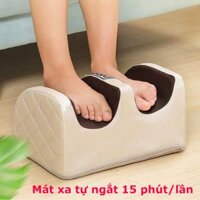 Máy massage chân chườm nóng cao cấp - Chăm sóc đôi chân gia đình - Quà tặng người thân. - TRẮNG SỮA