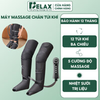 Máy Massage Chân, Đùi, Bắp Chân, Bàn Chân DELAX Có Nhiệt Sưởi Trị Liệu, Chườm Nóng, Nhỏ Gọn 3 Chế Độ Massage MSC03