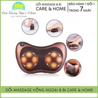 Máy Massage Cổ, Gối Massage Cổ Hồng Ngoại 8 Bi Cao Cấp Hàn Quốc, Bảo Hành 6 Tháng
