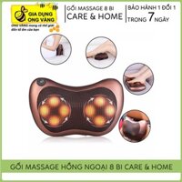 Máy Massage Cổ, Gối Massage Cổ Hồng Ngoại 8 Bi Cao Cấp Hàn Quốc, Bảo Hành 6 Tháng