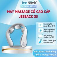 Máy massage cổ Jeeback G5 thông minh với 4 chức năng massage, cảnh báo khi ngồi sai tư thế