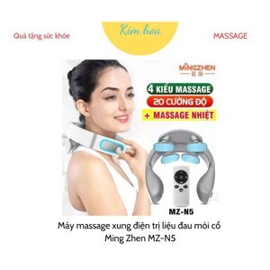 Máy massage cổ Mingzhen MZ-N5 - pin sạc