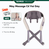 Máy Massage Cổ Vai Gáy BOMIDI MP2 - 6 Điểm Massage - Đai dây cố định - 2 Chế độ Chườm Ấm