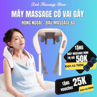 Máy Massage Cổ Vai Gáy Hồng Ngoại, Gối Massage Cổ 6D, Máy Massage Lưng Và Cột Sống Cầm Tay