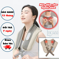 Máy Massage, Đai Mát Xa Đấm Bóp Cổ Vai Gáy, Đau Lưng, Mỏi Lưng Dân Văn Phòng, Phụ Nữ, Đàn Ông, Người Già Legaxi - Đai nhẹ