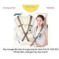 Máy massage đấm bóp cổ vai gáy lưng Hàn Quốc PULI PL-902, BH 12 tháng | KIM HOA