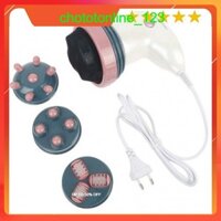 Máy massage, đánh tan mỡ cầm tay Body Innovation MA118  4 đầu