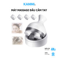 Máy Massage Đầu Cầm Tay, Massage Đầu Mini Thiết Kế 84 Đầu Silicone Tiếp Xúc Giảm Căng Thẳng Mệt Mỏi