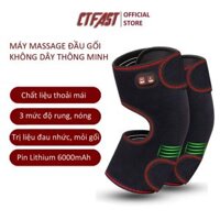 Máy massage đầu gối không dây thông minh CTFAST hỗ trợ điều trị đau khớp gối, công nghệ nhiệt hồng ngoại