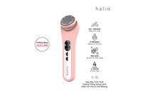 Máy Massage Đẩy Tinh Chất Nâng Cơ Mặt Nóng Lạnh Halio Ion Hot & Cool Beauty Device- Coral Limited Edition