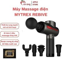 Máy massage điện toàn thân MYTREX REBIVE, nhỏ gọn cầm tay, chip AI - Hàng nhập khẩu Nhật Bản