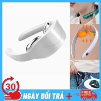 Máy massage giảm đau cổ vai gáy cảm ứng xung điện từ Công nghệ Nhật Bản - SMART BELT - Màu Trắng