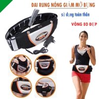 Máy Massage Giảm Mỡ Bụng , Đai Rung Nóng Giam Mỡ Bụng - Máy Rung Giảm Mỡ Toàn Thân , Giup Bạn Có Vòng Eo Thon Đẹp