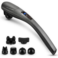 Máy massage lưng  cầm tay, 6 đầu đa năng chuyên sâu cổ vai gáy ..