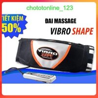 Máy Massage Lưng, Đai Quấn Bụng Vibro Shape, Đai Massage Nóng Rung