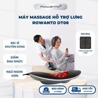 Máy massage lưng thông minh và nâng đỡ cột sống điều trị xương khớp, massage hồng ngoại, Rowanto DT08, máy điều thoát vị