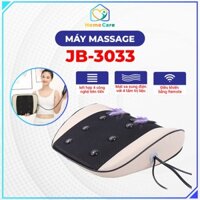 Máy massage lưng và cột sống, cổ vai gáy JB-3033 rung kết hợp chườm nóng giảm đau lưng do thoát vị đĩa đệm