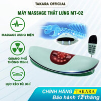 Máy massage lưng và cột sống Takara MT-02, mát xa nắn chỉnh cột sống giảm đau mỏi thắt lưng và eo
