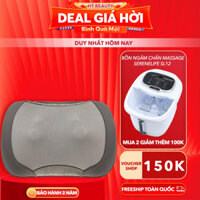 Máy massage lưng vai gáy Homedics SP-100H-GB nhà HT Beauty với công nghệ massage Shiatsu 3D kèm nhiệt rung