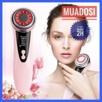 Máy Massage Mặt 4 In 1 Chăm Sóc Da Mặt Ion Xóa Nếp Nhăn Chống Lão Hóa Làm Sạch Sâu