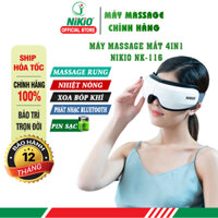 Máy massage mắt 4in1 Nikio NK-116 - Giúp giảm đau nhức mỏi mắt, giảm stress, dễ ngủ