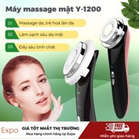 MÁY MASSAGE MẶT ÁNH SÁNG XANH Y-1200 ĐỎ ION, MÁY ĐẨY SÂU TINH CHẤT ĐIỆN DI CAO CẤP TRẺ HOÁ DA