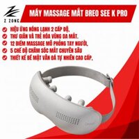 Máy Massage Mắt Breo See K Pro | Hiệu Ứng Nóng Lạnh, 5 Chế Độ Massage, Thiết Kế Vân Đá Cao Cấ