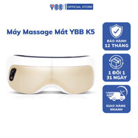 Máy Massage Mắt Cao Cấp YBB K5 Mát Xa Túi Khí Kèm Nhiệt- Xoa Dịu Cơn Mỏi Mắt, Công Nghệ Lọc Không Khí Ion Âm Tiên Tiến