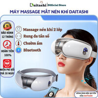 Máy massage mắt cao cấp DAITASHI BR-FQ10 mát xa nén khí chườm ấm, rung, bluetooth nghe nhạc