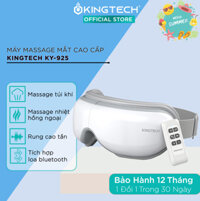 Máy Massage Mắt Cao Cấp KINGTECH KY-925 - Mát xa Áp Suất Túi Khí Kèm Nhiệt - Tích Hợp Nghe Nhạc Bluetooth -  Giảm Mỏi, Khô Mắt, Quầng Thâm - Cải Thiện Giấc Ngủ - Hàng Chính Hãng