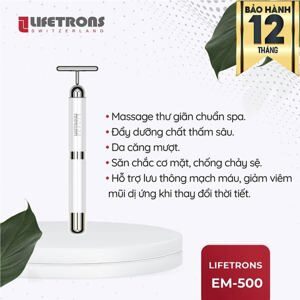 Máy massage mặt chữ T cải thiện tuần hoàn máu Lifetrons EM-500