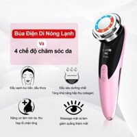 Máy Massage mặt Đẩy Tinh Chất ion cầm tay máy điện di máy tẩy trang nâng cơ mặt làm sạch sâu