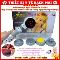 Máy Massage Mặt Đèn Hồng Ngoại, Rung Fitness DR88, Máy Massage Ngực Thông Tắc Tia Sữa