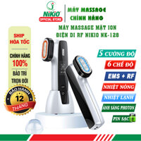 Máy massage mặt ion, điện di RF Nikio NK-128 - Dòng cao cấp