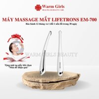 Máy massage mắt Lifetrons EM-700 giúp massage đẩy tinh chất giảm nếp nhăn giảm mỏi mắt bảo hành chính hãng