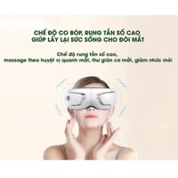 Máy massage mắt thông minh Bluetooth hàng nội điạ nhậ KAITASHI (made in japan)