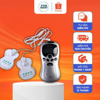 Máy massage mini Syk-208 châm cứu, xoa bóp, máy đấm, cạo gió, giác hơi giải tỏa căng thẳng 4 miếng dán Đa Năng