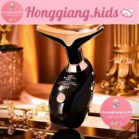 Máy massage nâng cơ mặt đẩy tinh chất cho cổ và cơ mặt làm da săn chắc thon gọn loại bỏ nếp nhăn đa chiều HIH