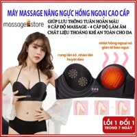 Máy massage nâng ngực, Áo mát xa ngực giúp tăng size vòng 1, săn chắc chống chảy xệ hiệu quả, Máy matxa ngực hồng ngoại