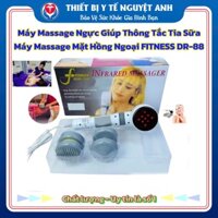 Máy massage ngực thông tắc tia sữa cầm tay DR 88 Rung + Hồng ngoại , Máy massage mặt