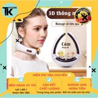 máy massage trị liệu cổ vai gáy KL5830, massage xung điện từ trường cân bằng âm dương cao cấp . .