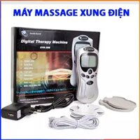 Máy Massage Trị Liệu Xung Điện 4 Miếng Dán SYK-208, Máy Mát Xa Bấm Huyệt Cơ Thể Nam Nữ Quà Tặng Người Già Trẻ Em