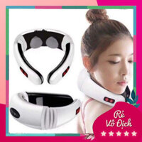 Máy Massage Vai Cổ Gáy Trị Liệu Cao Cấp - Máy Mát Xa Châm Cứu Xung Điện Từ Bấm Huyệt 3D Cho Mọi Lứa Tuổi