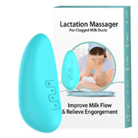 Máy massage xa làm ấm 2 trong 1 kết hợp Nhiệt & Rung Hỗ trợ chống tắc tia sữa, giảm đau khi căng sữa [chính hãng Mỹ]