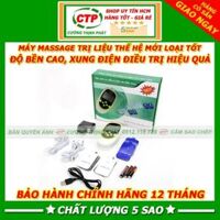 Máy massage xung điện châm cứu trị liệu mát xa 8 miếng dán 4 miếng dán loại tốt