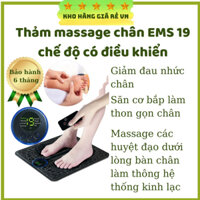Máy Massage Xung Điện Thảm Massage Chân 19 Chế Độ Giúp Lưu Thông Khí Huyết [ Kho Hàng Giá Rẻ VN ]