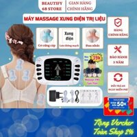 Máy massage xung điện toàn thân cao cấp YTK 309B, Máy massage xung điện châm cứu giảm đau 8 chế độ massage, 15 cường độ