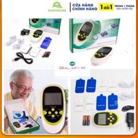 Máy massage xung điện trị liệu 8 miếng dán cao cấp - Giảm đau mỏi vai, gáy lưng- thư giản cơ thể (APS)