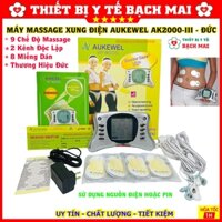 Máy Massage Xung Điện Trị Liệu 8 Miếng Dán AUKEWELL Doctor Care Vip [Bảo Hành 02 Năm]